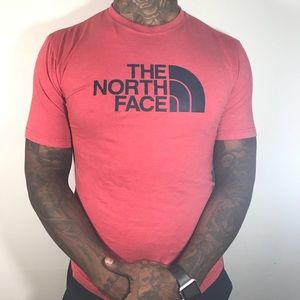 The north face red tee